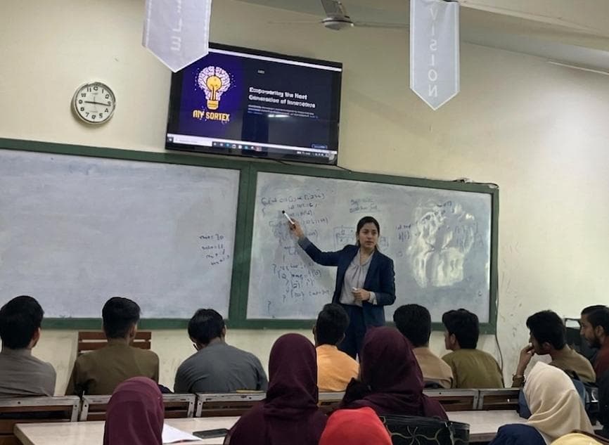 Hands-on teaching — empowering the next generation